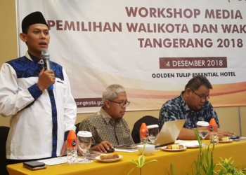 KPU Kota Tangerang Gelar Workshop dengan Pimpinan Media