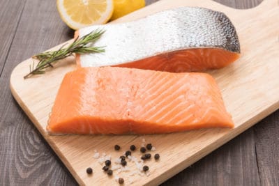 kulit ikan salmon