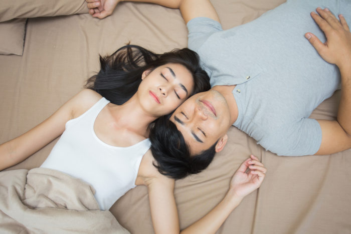 setelah berhubungan seks, tidur lebih nyenyak