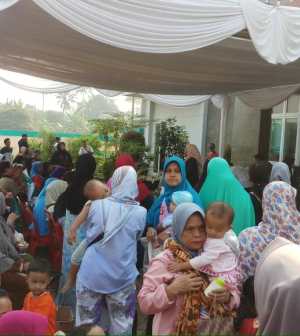 Disdukcapil Tangsel Gelar Pelayanan Keliling Pembuatan Akta Kelahiran di Jurangmangu Barat