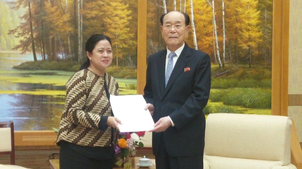 Sebagai Utusan Khusus Presiden RI, Menko PMK Mengundang Korut dalam Asian Games 2018
