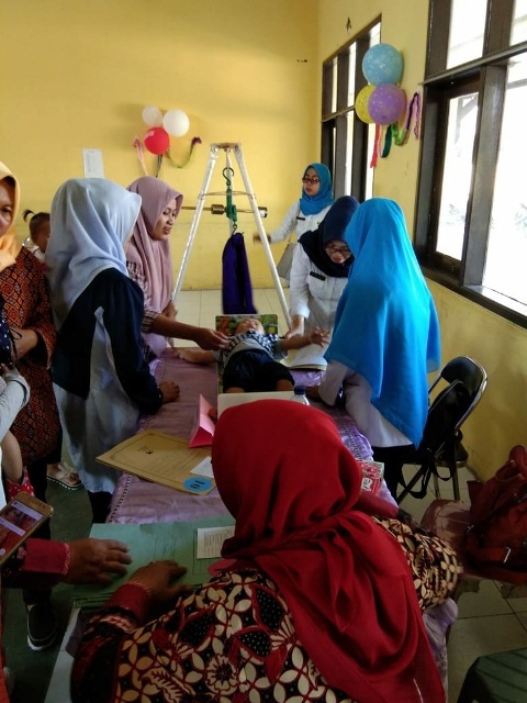 Puskesmas Tigaraksa Mencari Balita Sehat