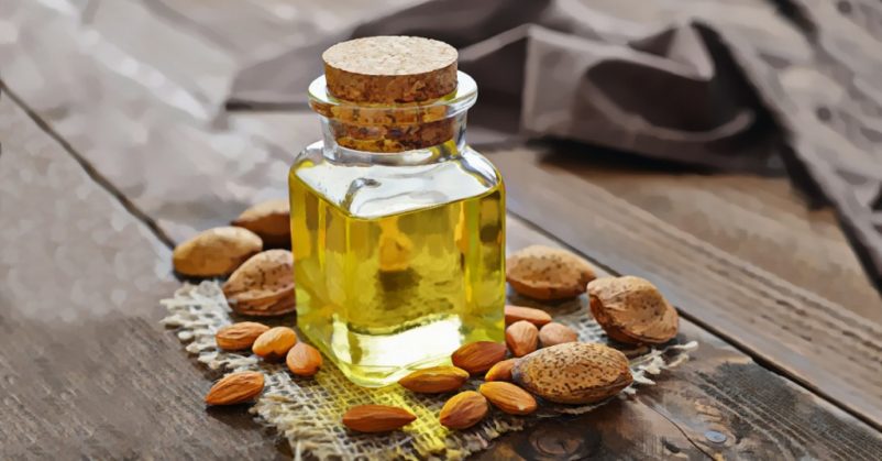 minyak almond oil 
