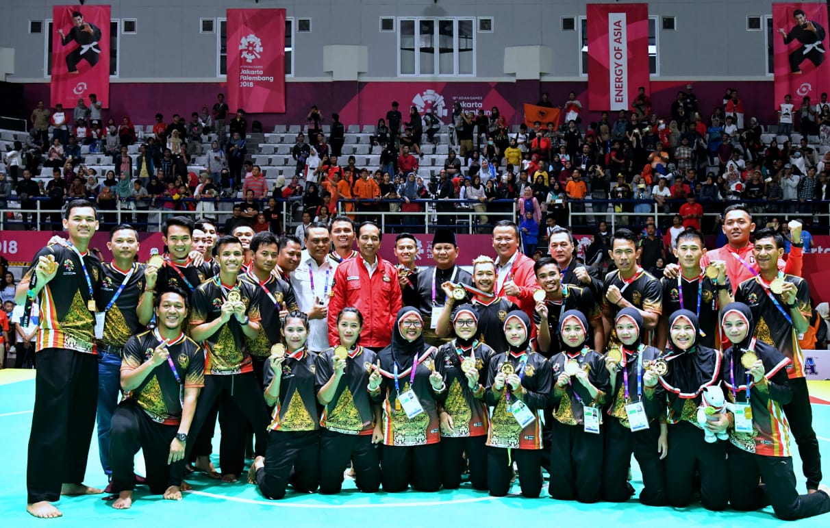 Apresiasi Raihan 14 Medali Emas, Presiden: Terima Kasih Pencak Silat