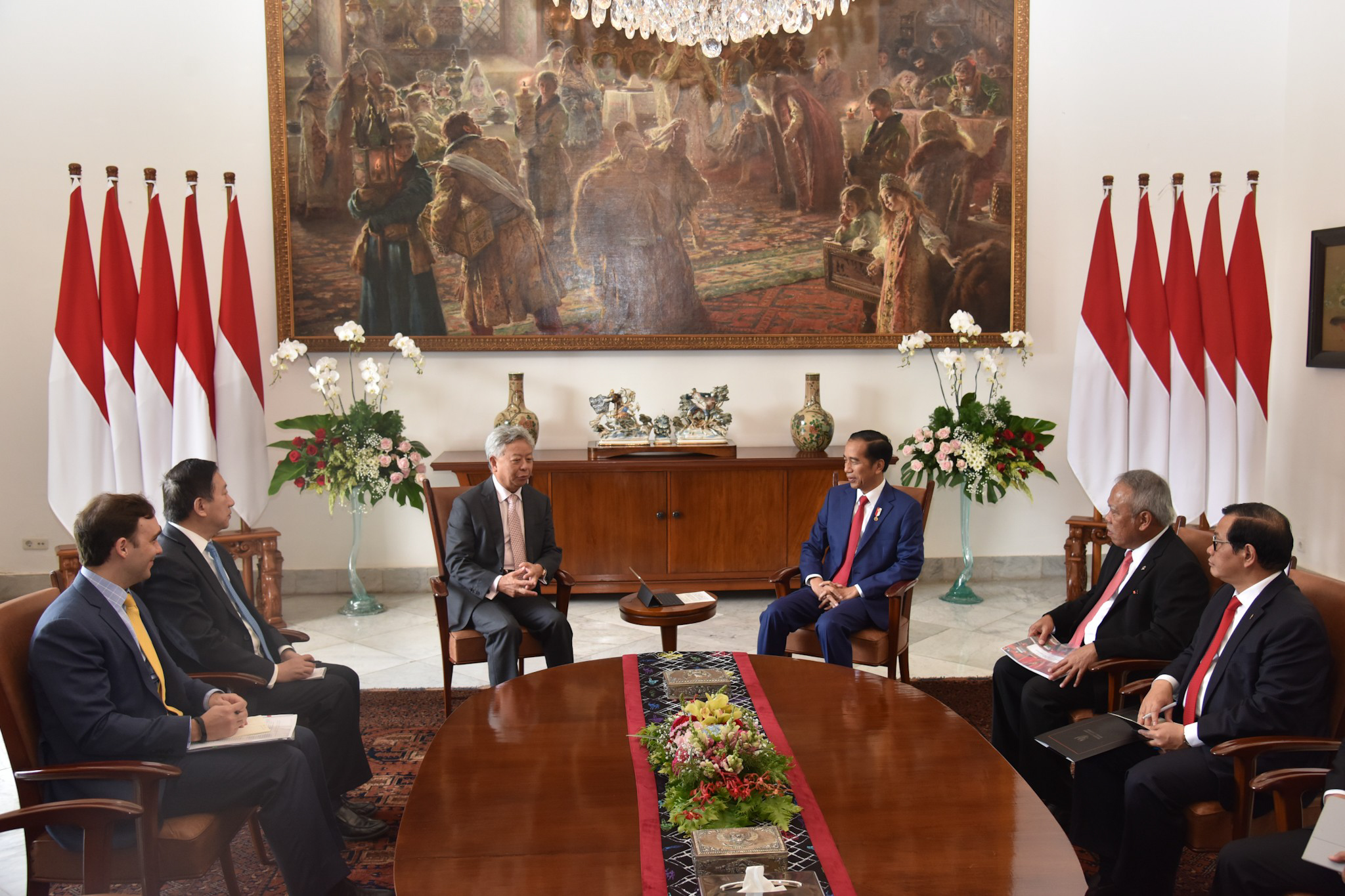 Di Bogor, Presiden Jokowi Terima Delegasi Dari AIIB