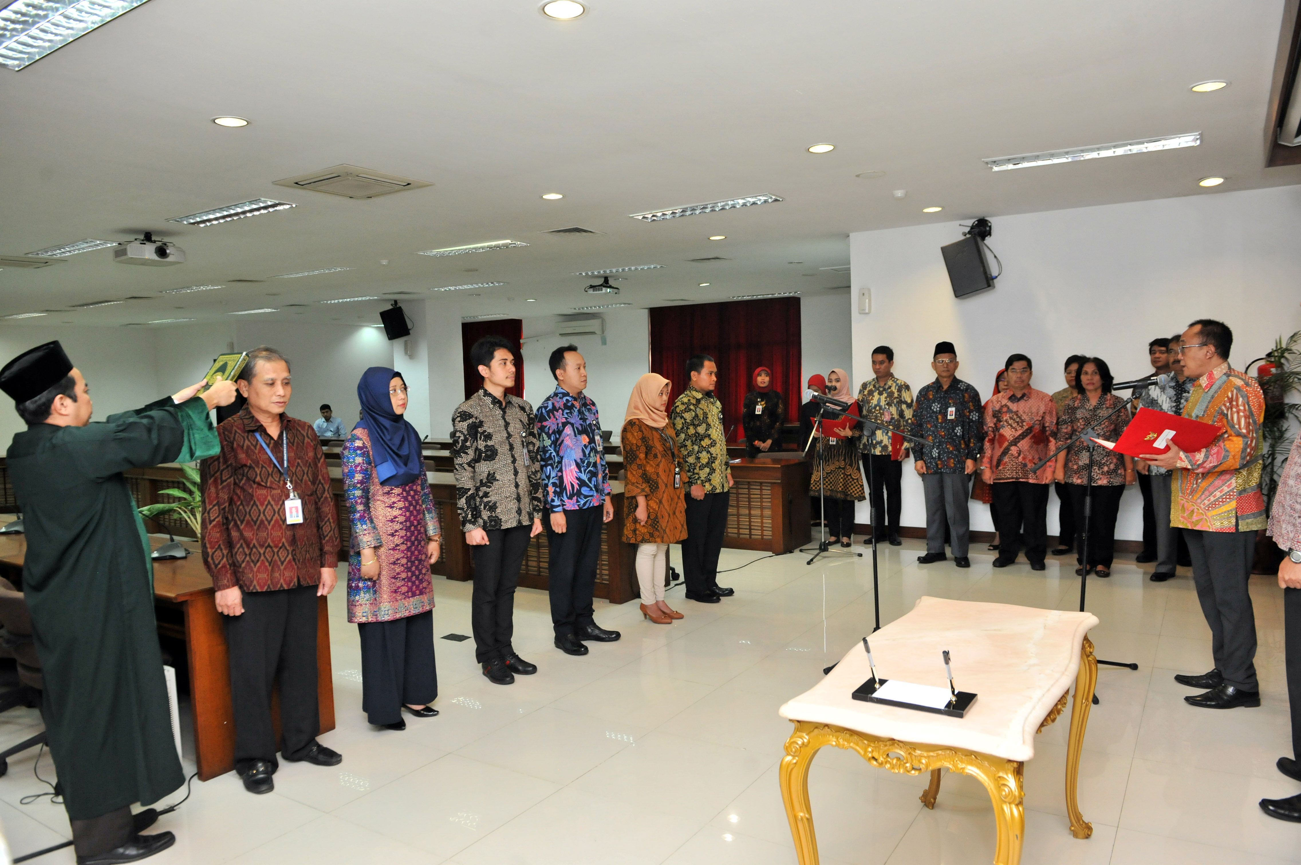 2 Pejabat Tinggi Pratama dan 4 Pengawas Sekretariat Kabinet Dilantik Hari ini