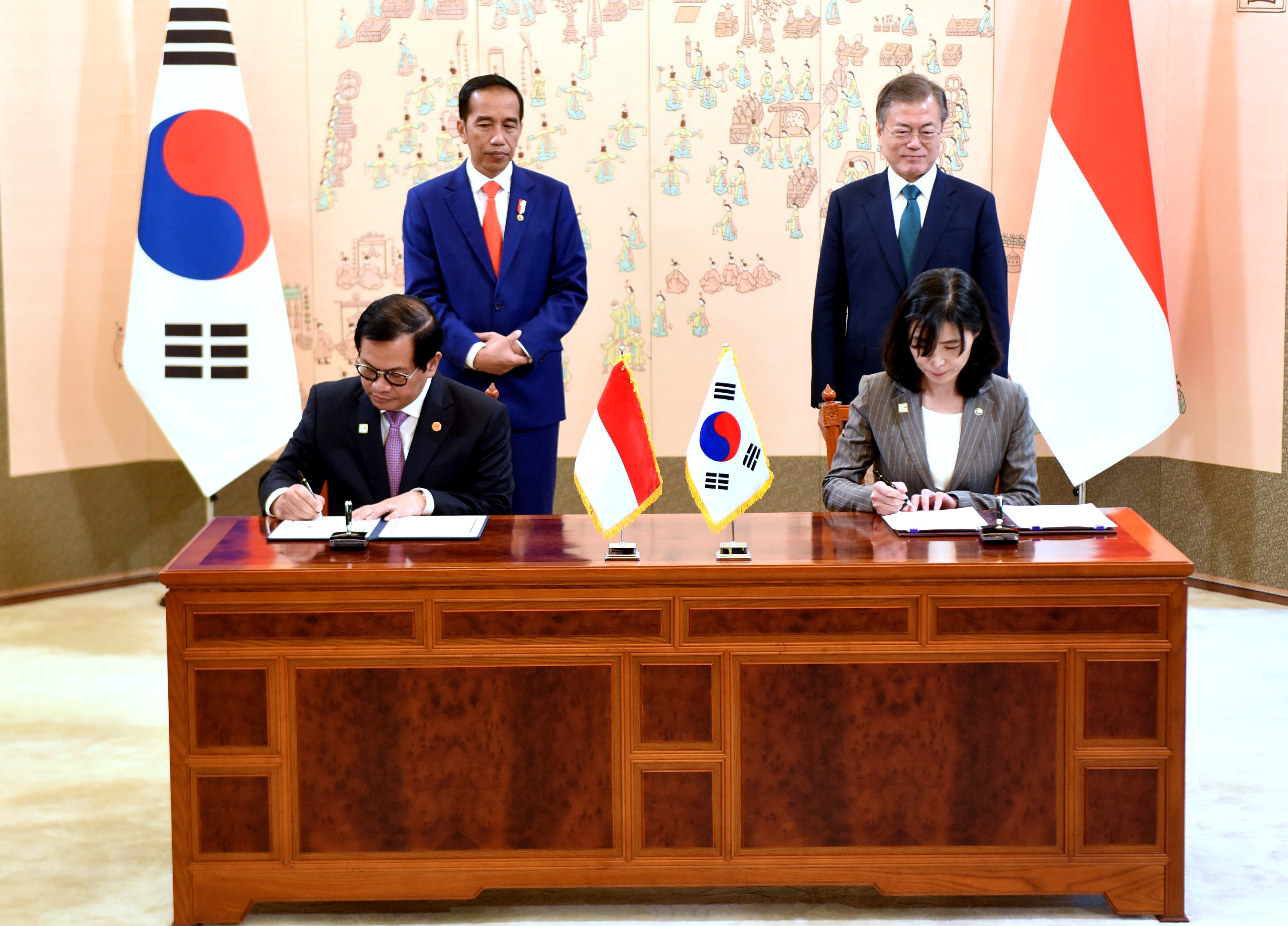 6 MoU Ditandatangani, Termasuk Pertukaran dan Kerjasama bidang Legislasi RI-Korsel