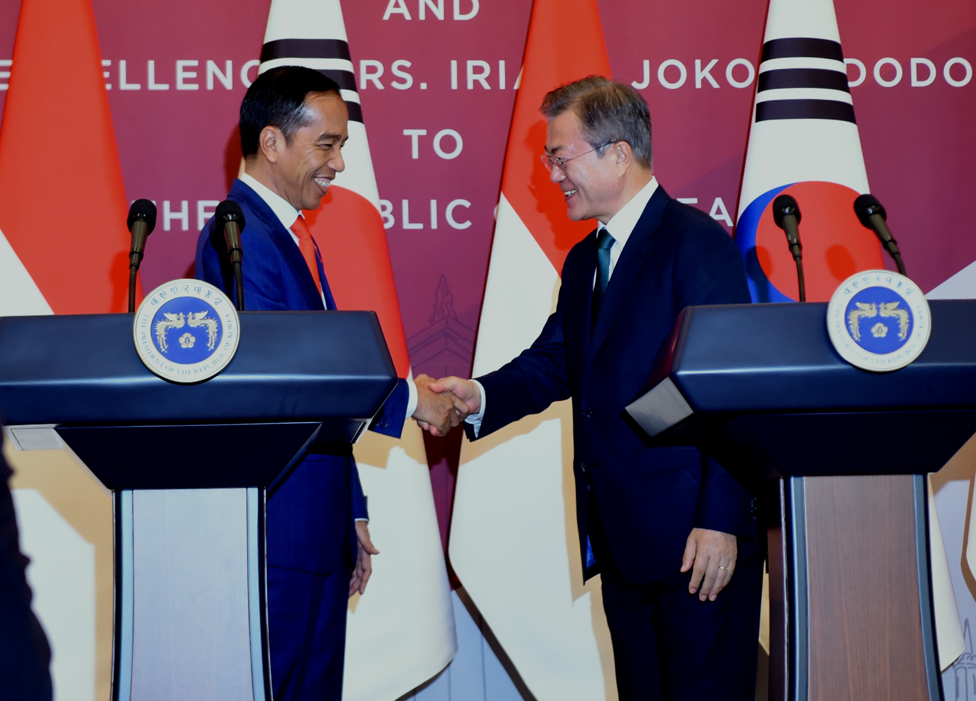 Puji Kesuksesan Asian Games, Presiden Moon juga Apresiasi Kiprah Indonesia Soal Semenanjung Korea