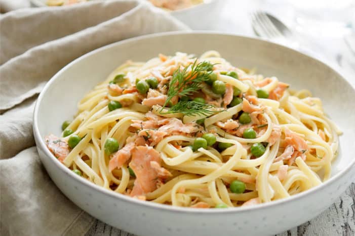 ikan salmon pasta