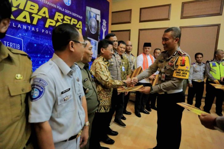 Kota Tangerang Juara Lomba Road Safety Partnership Action