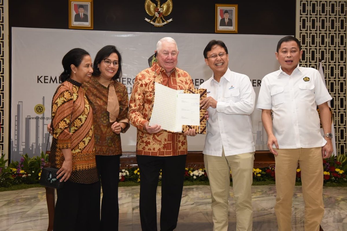 Perjanjian Divestasi Ditandatangani, Indonesia Sah Jadi Pemilik Saham Mayoritas Freeport