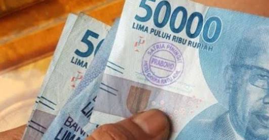 Uang Berstempel Prabowo, Didapat dari ATM