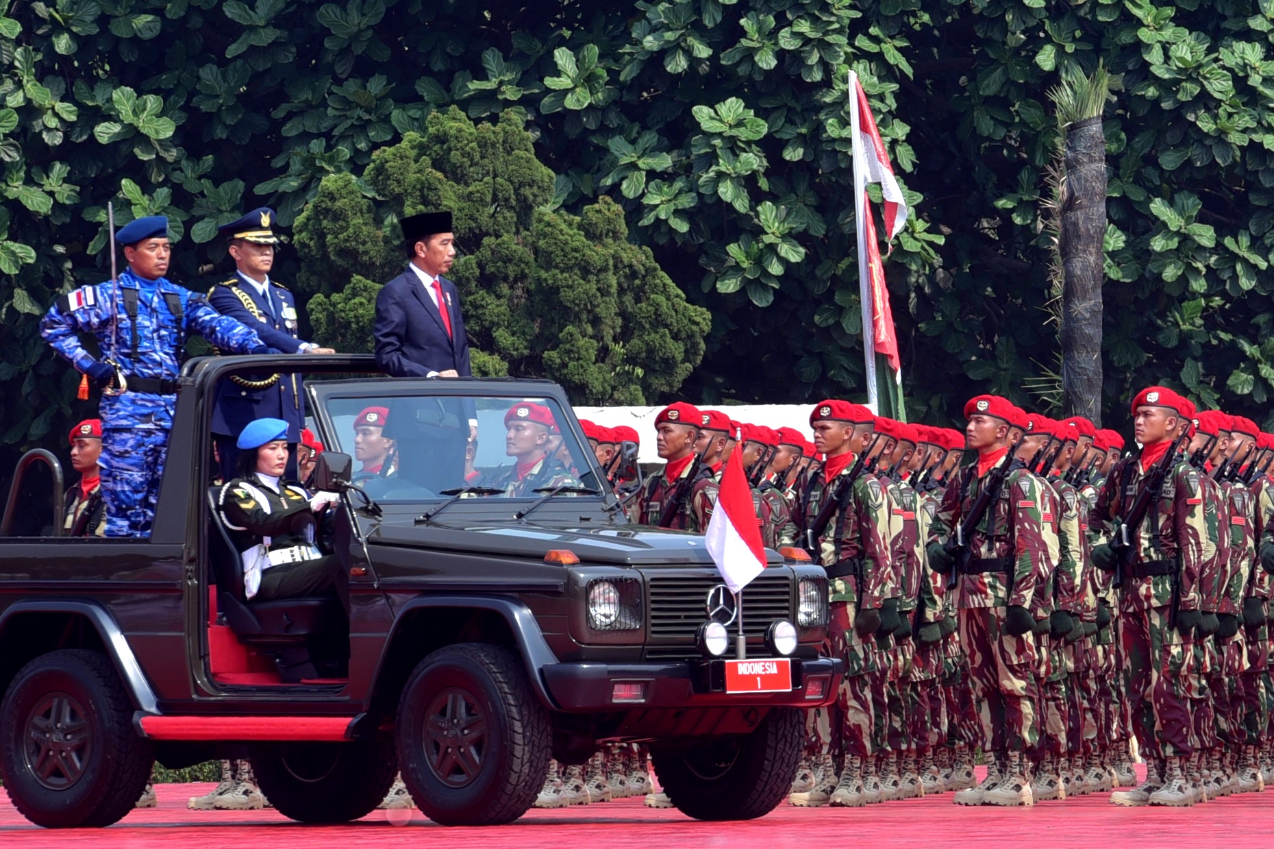 Berpolitik Untuk Negara, Presiden Jokowi Ingatkan TNI Berada Di atas Semua Golongan