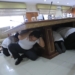 Gempa di Puspem, Pegawai Panik