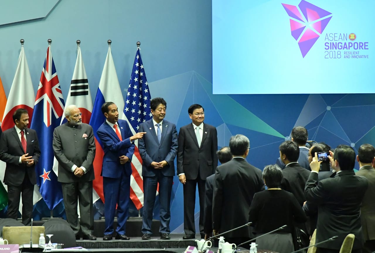 Berikan Sambutan di EAS, Presiden Jokowi Presentasikan Konsep Indo-Pasifik