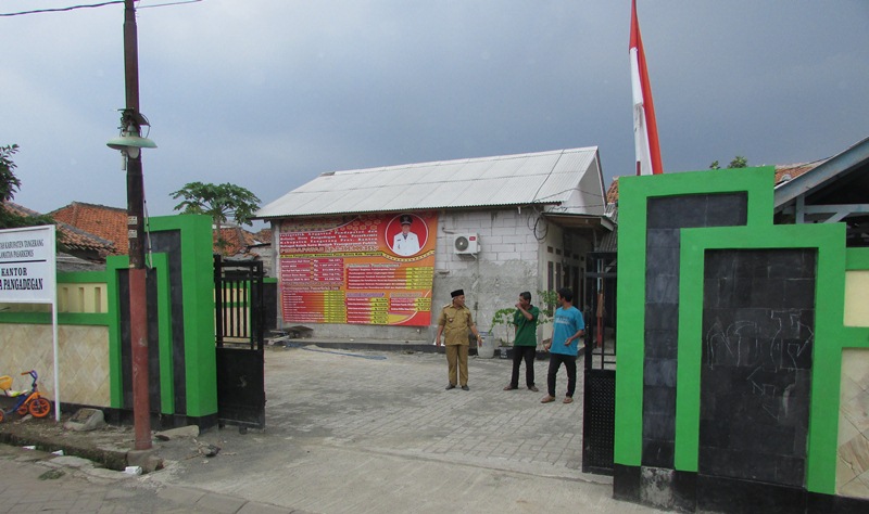 Kantor Desa Pangadegan Bukan Tempat Sampah