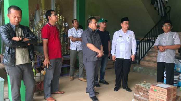 Kejari Monitoring Pembangunan SMPN 1 Curug