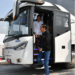 Naik Bus, Presiden Jokowi dan Ibu Negara Iriana Jajal Tol Trans Jawa