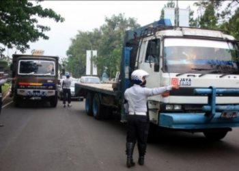 Dishub Kabupaten Tangerang Tindak 93 Pengemudi Truk Tambang