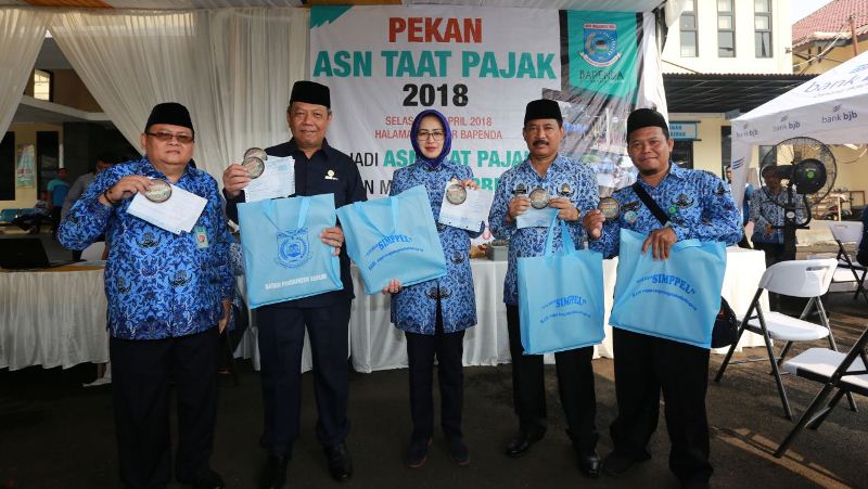 Pajak Daerah 2018 Capai 109,73 Persen