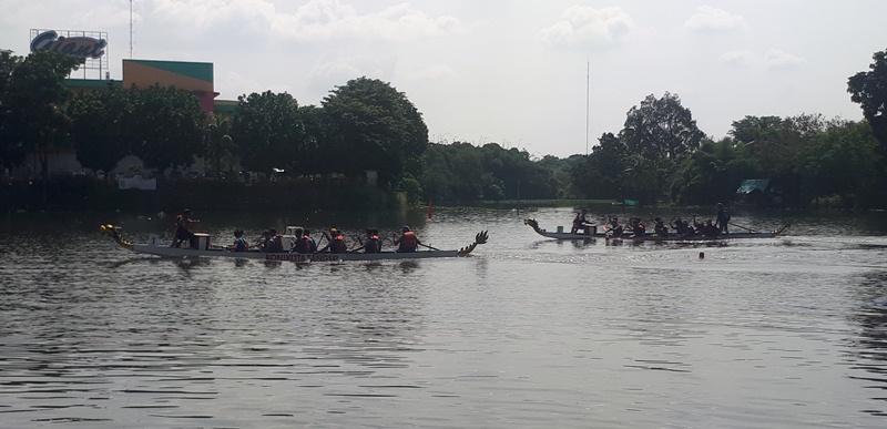 Lestarikan Situ, Gelar Lomba Dragon Boat