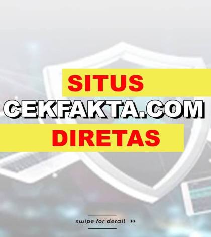 Situs Cekfakta.com Kena Retas
