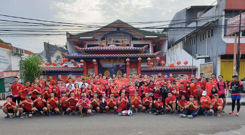 TCR Gelar Imlek Run 2019, Susur Sejarah dengan Berlari
