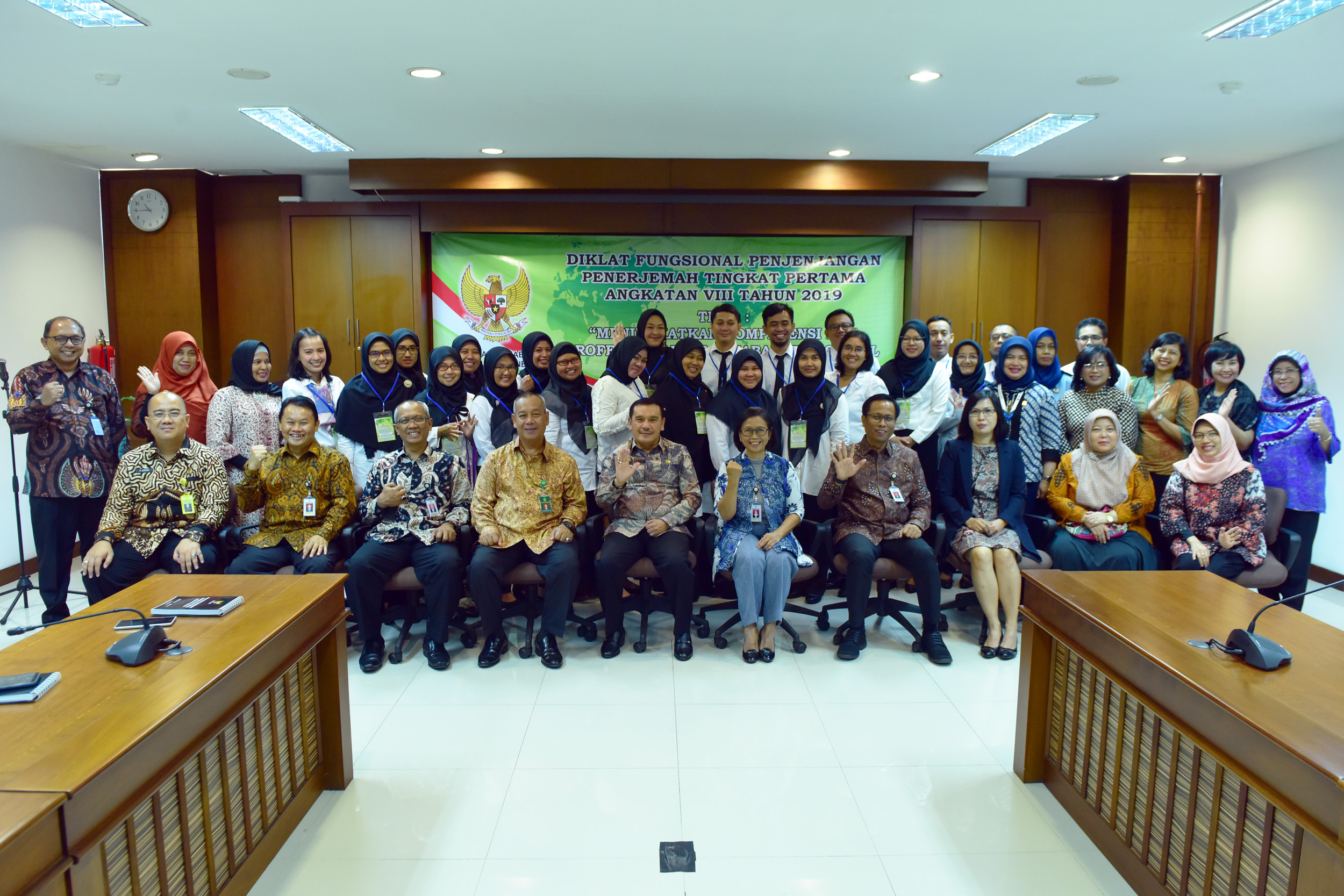 Buka Diklat Angkatan VIII, Waseskab: Pembinaan Jabatan Fungsional Penerjemah Terus Berkembang