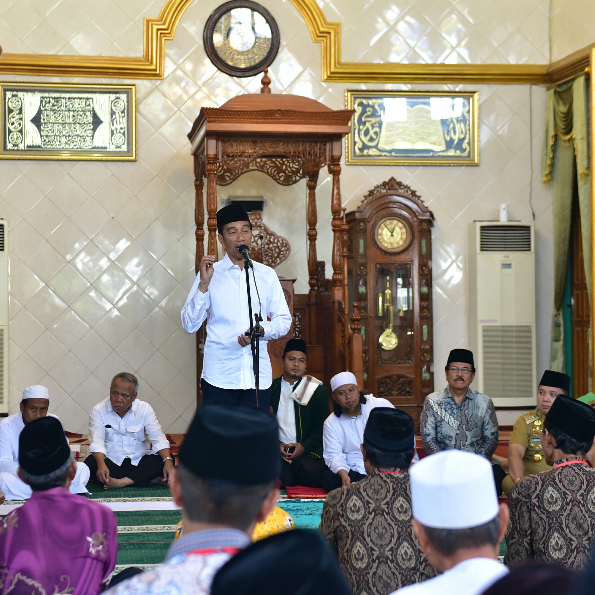 Bantah Kriminalisasi Ulama, Presiden Jokowi: Kalau Ada Masalah Hukum Pasti Dipanggil Aparat
