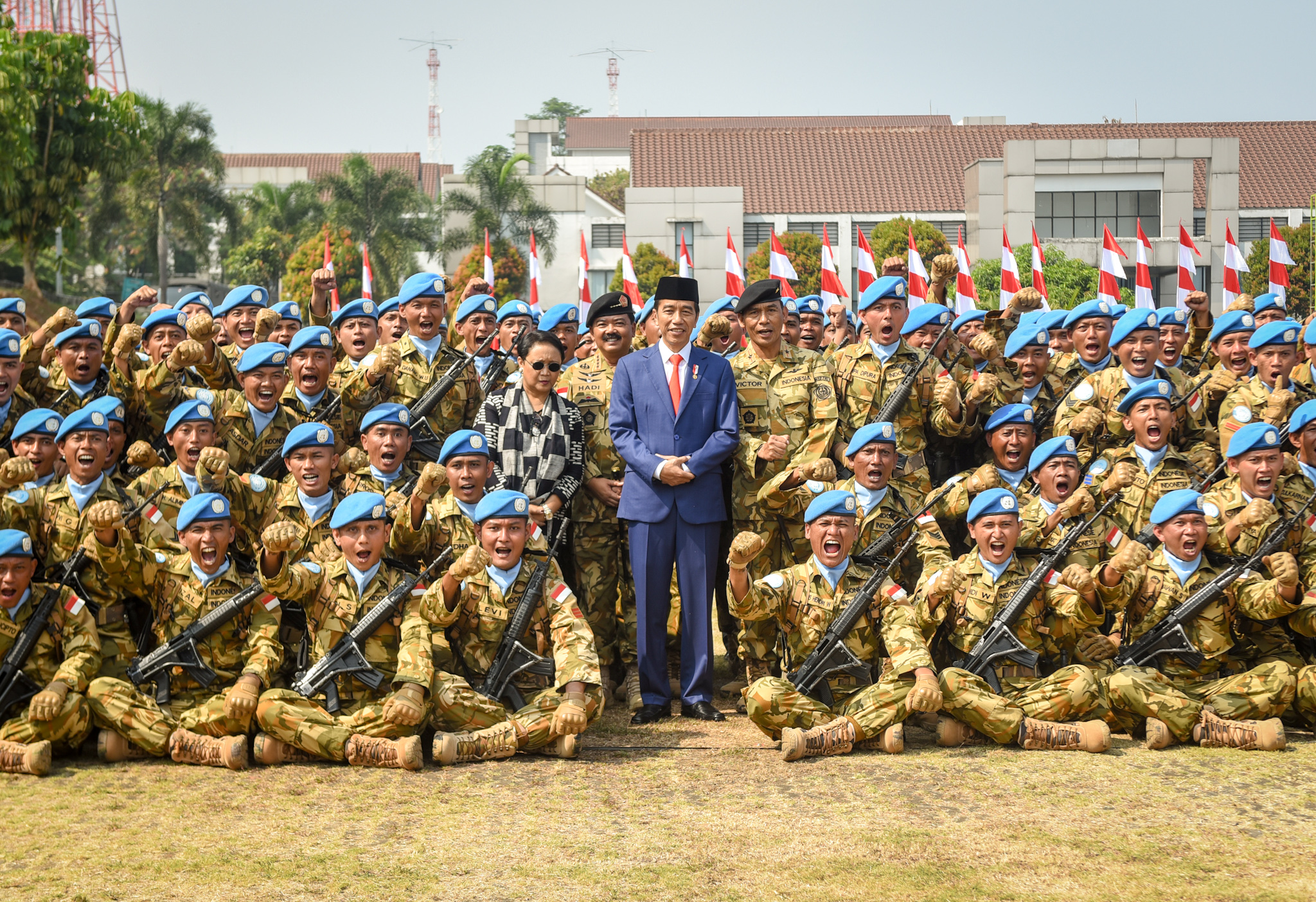 Presiden Jokowi Alihkan Tugas Kontingen Garuda Bhayangkara dari UNMISS ke MINUSCA