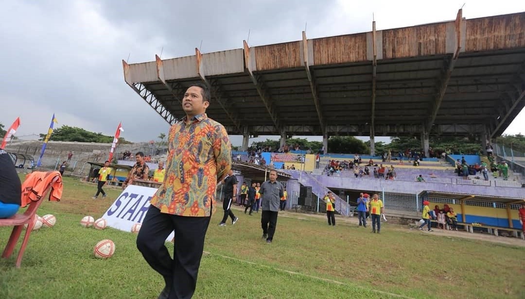 Arief Akan Merenovasi Stadion Benteng, Terinspirasi Kompleks Gelora