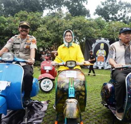 Walikota Tangsel Airin Rachmi Diany Ingatkan Pentingnya Safety Riding