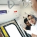Walikota Tangsel Airin Rachmi Diany Jajal MRT Jakarta