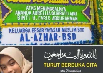 Al-Azhar BSD Ikut Berduka Cita Atas Meninggalnya Capaska Tangsel Aurellia Qurratu Aini