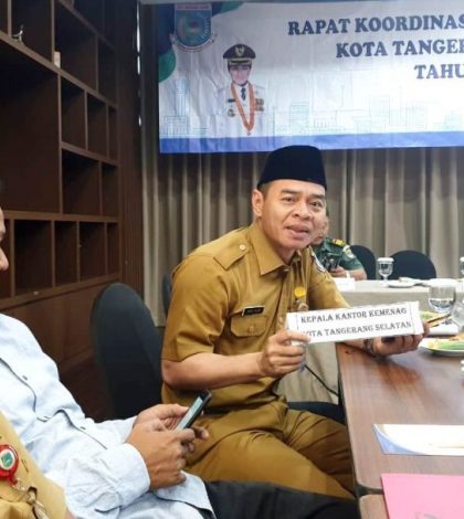 Rapat Koordinasi Lintas Sektoral Kota Tangsel Jelang Idul Adha 1440 H