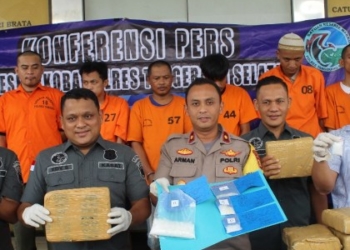 Sepanjang Juli-Agustus 2019, Polres Tangsel Amankan 424,05 Gram Sabu & 5.128,51 Gram Ganja
