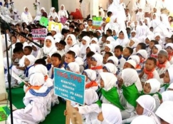 FG-TPQ Tangsel Adakan Peragaan Praktek Manasik Haji