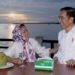 Saat Presiden Jokowi dan Ibu Iriana Nikmati Senja di Kaimana