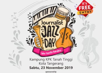 Di Bawah Akses Jalan Kereta Bandara, Jazz Day Berkumandang