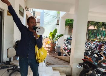 Pengunjukrasa di Puspemkot dan DPU Tangsel Diusir Petugas Keamanan
