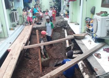 Empat Motor di Tangsel ‘Terhisap’ Tanah