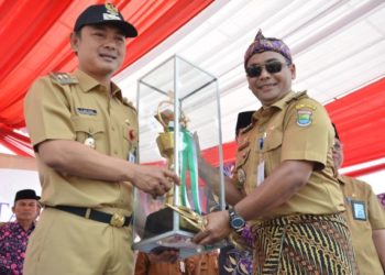 Pawai Ta’aruf MTQ Emas Kabupaten Tangerang Meriah