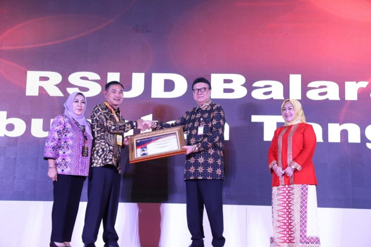 Penghargaan RSUD Balaraja. (Ist)