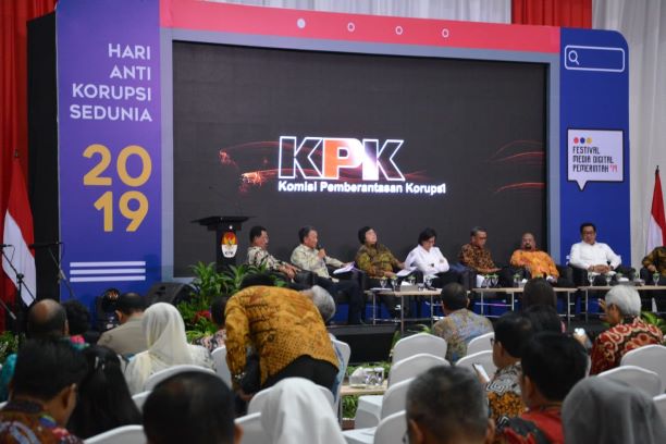 Hari Anti Korupsi Sedunia di Gedung KPK. (Ist)