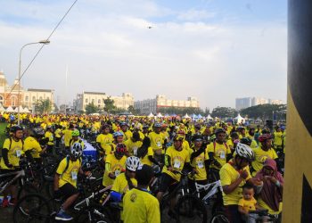 Ribuan Peserta Ramaikan Paramount Gowes 2019