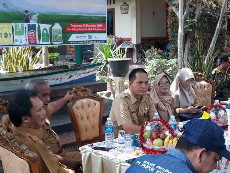 Kepala Dinas Pertanian dan Ketahanan Pangan Kabupaten Tangerang Aziz Gunawan