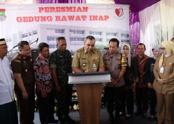Gedung Rawat Inap 4 RSUD Balaraja Diresmikan
