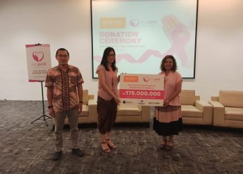 Guardian Serahkan Donasi Untuk Penderita Kanker Payudara