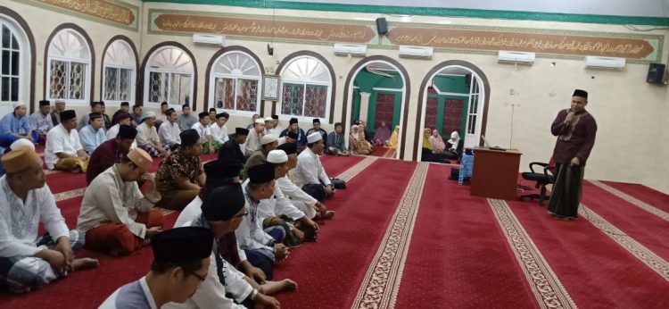 Sosialisasi Perda Kawasan Tanpa Rokok di Masjid. (Ist)