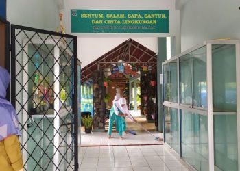 Terendam Banjir, Persiapan UNBK di SMPN 22 Tangsel Terganggu